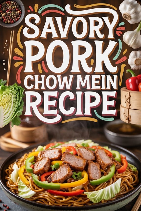 savory pork chow mein recipe 1 ei81d