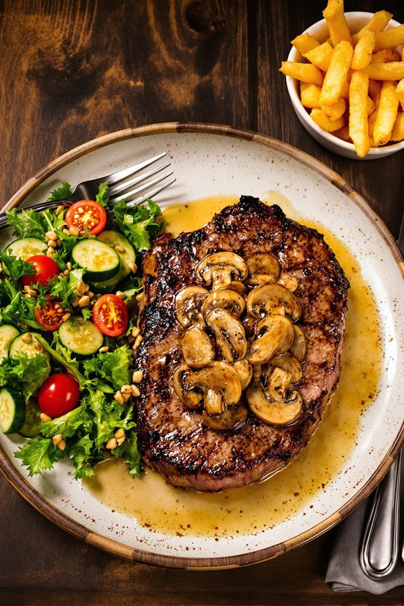 savory ribeye steak preparation