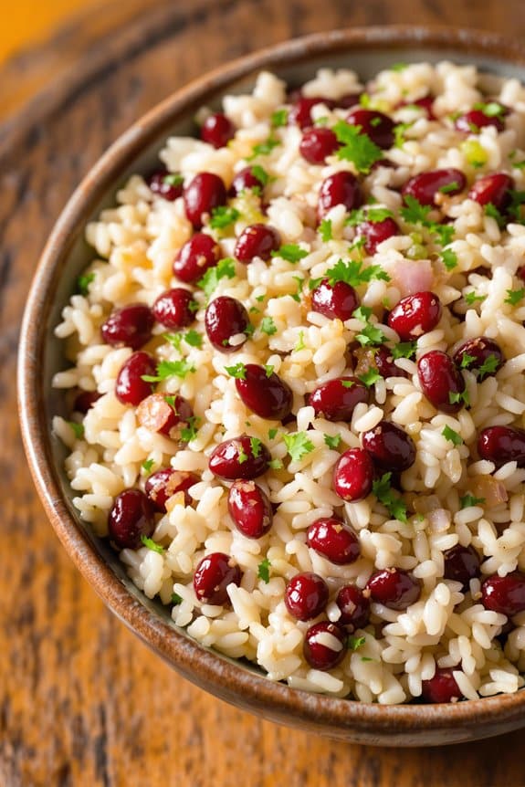 savory rice and beans dish