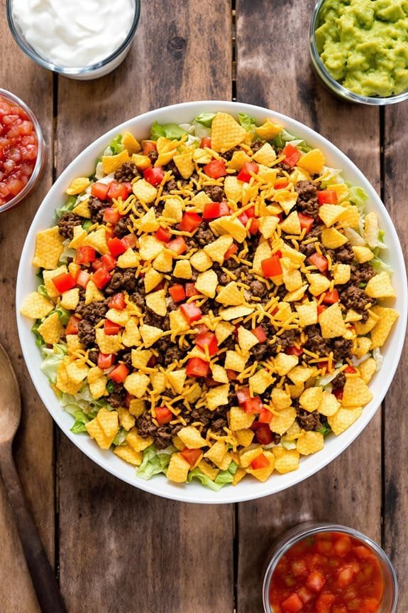 savory taco salad recipe