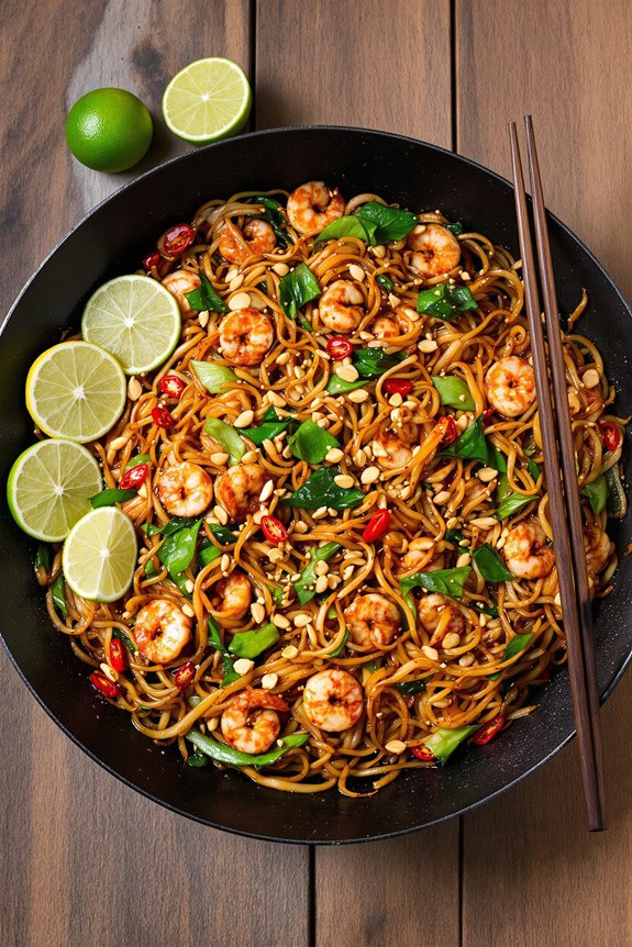 shrimp pad see yew recipe