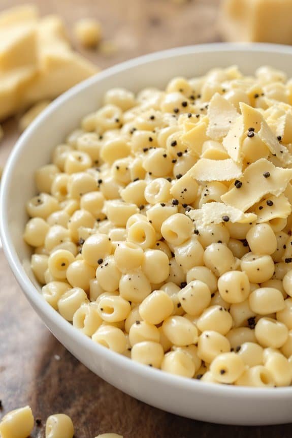 silky creamy cheese pasta