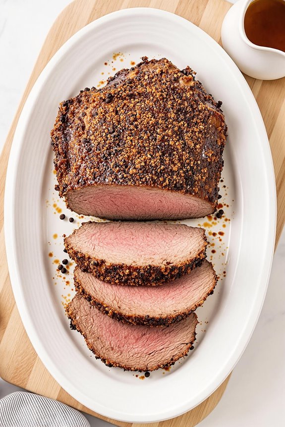 slow cooked flavorful beef roast
