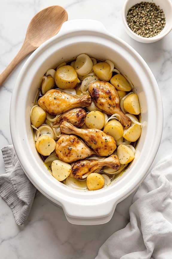 slow cooker greek chicken