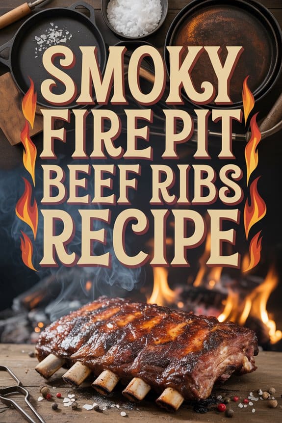 smoky fire pit ribs recipe 50weo
