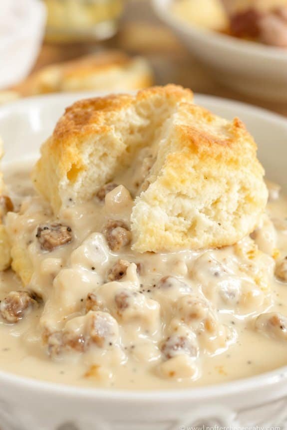 southern biscuits and gravy