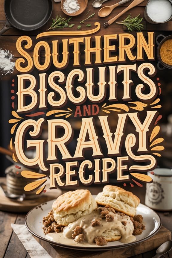 southern biscuits with gravy 2d60w