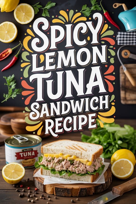 spicy lemon tuna sandwich 6hufk