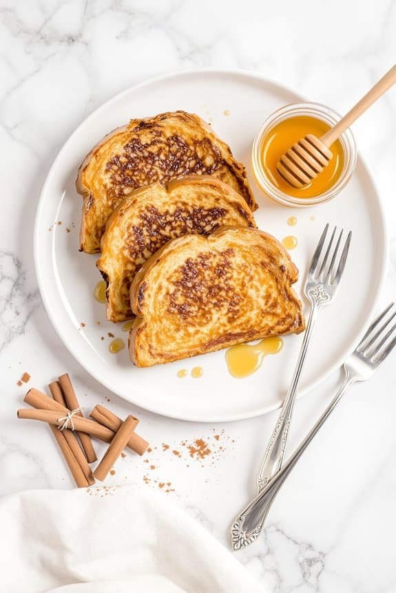 sweet and fluffy breakfast