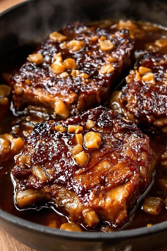sweet and tangy short ribs