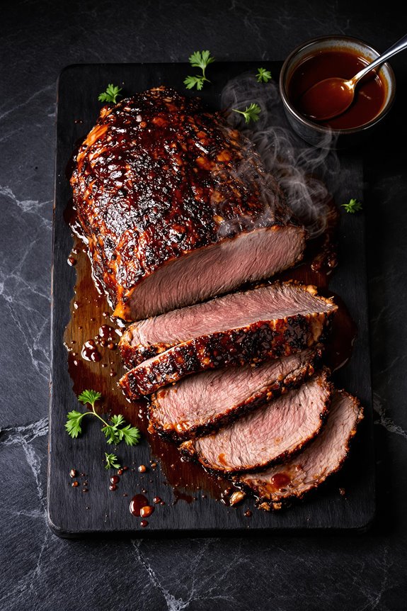 tender barbecue beef brisket