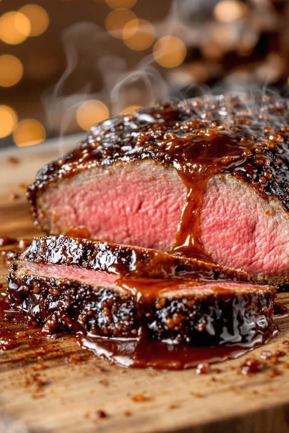 tender barbecue beef brisket