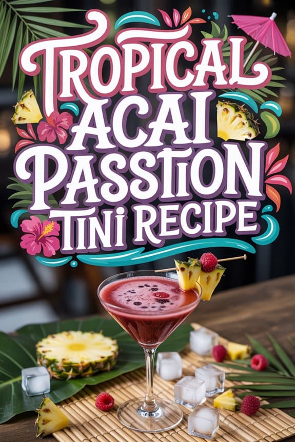 tropical acai passion cocktail nzsi8