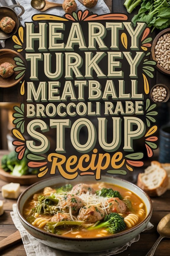 turkey meatball vegetable soup gjq1o