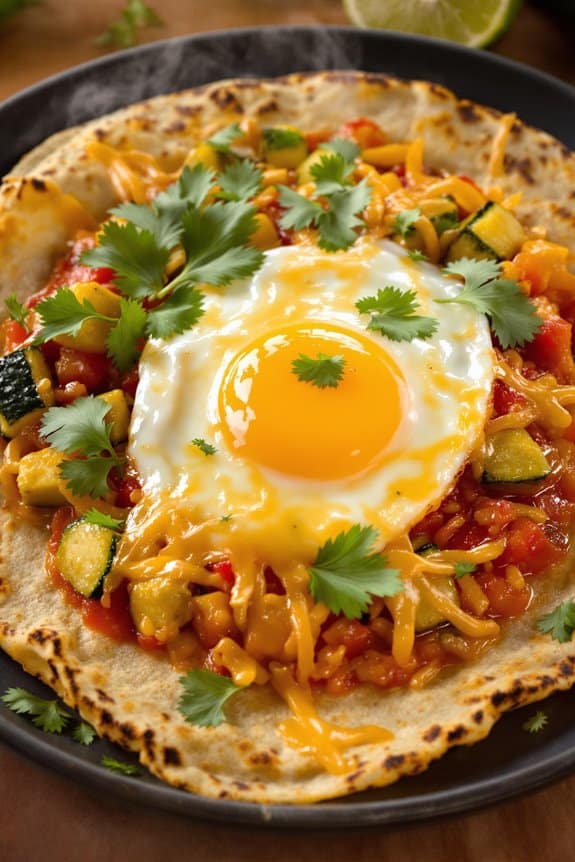 zesty huevos rancheros recipe