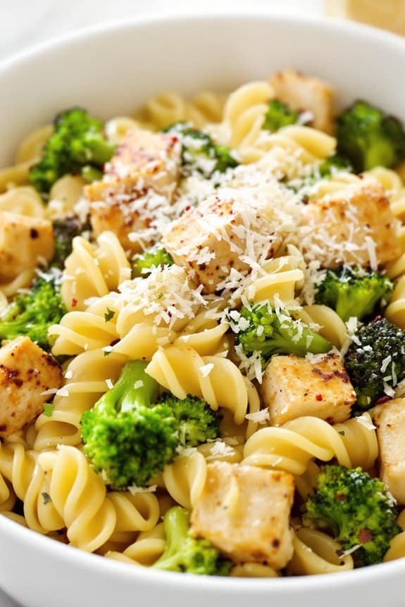 zesty lemon chicken pasta